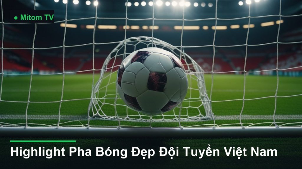 bóng bay vào lưới khung thành - Highlight Pha Bóng Đẹp Đội Tuyển Việt Nam